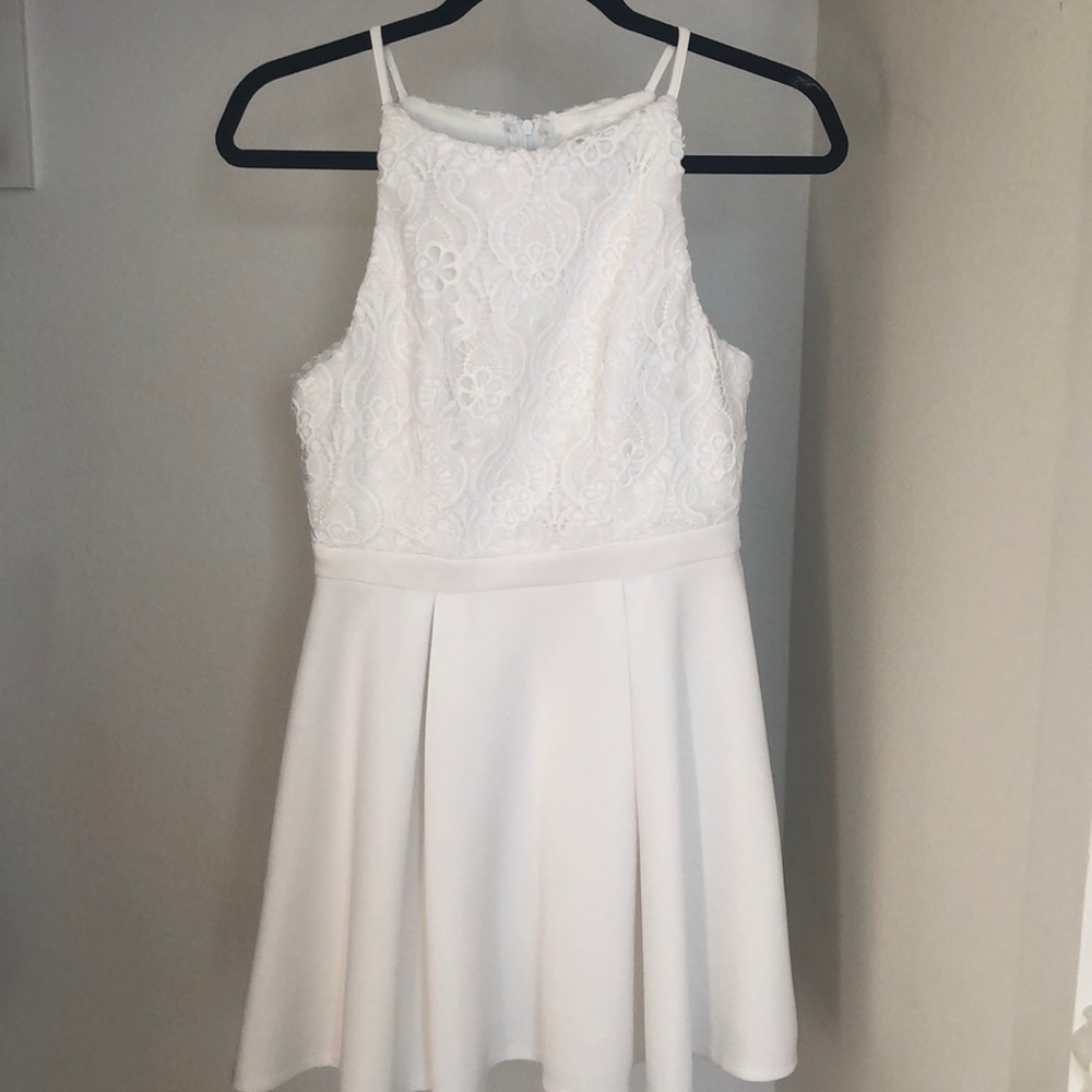 White dress